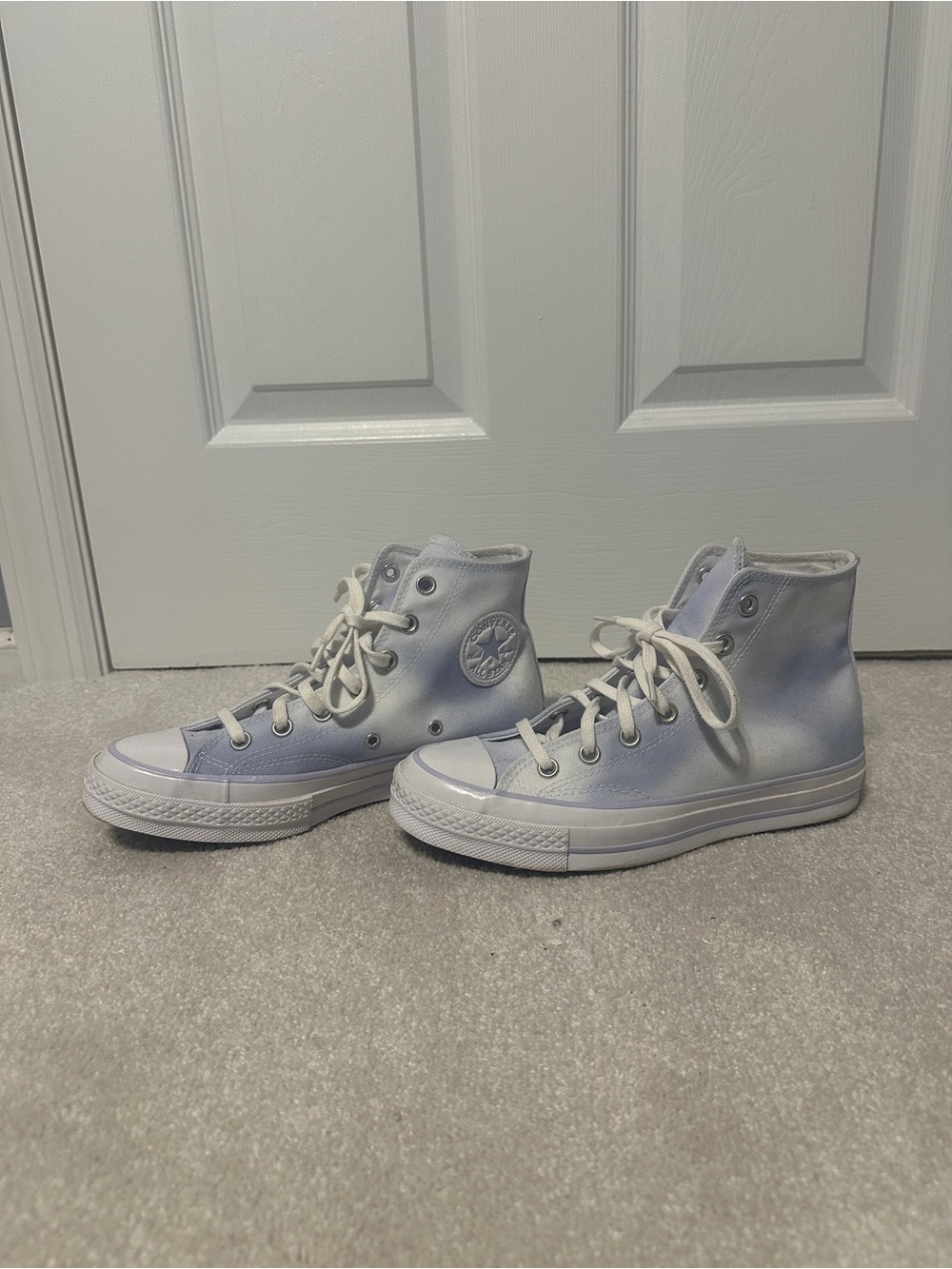 Converse Women's Chuck 70 High 'Muted Cloud Wash' sneakers